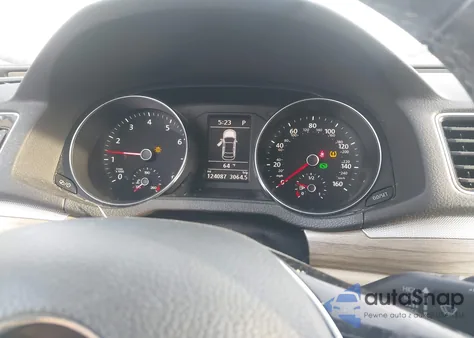 2016 Volkswagen Passat 1.8T Se из США, поврежденный, VIN 1VWBT7A39GC002806